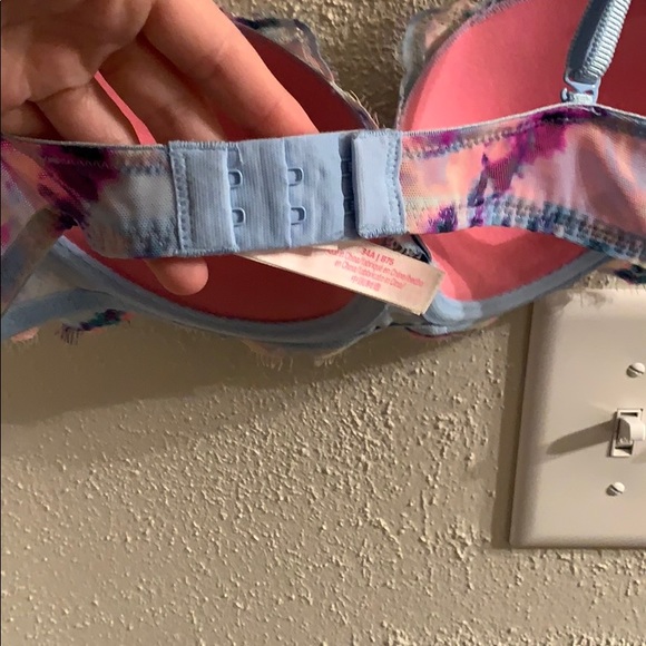 VS Pink floral Push up bra - Picture 5 of 6